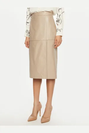 MARELLA Spódnica skórzana Bambino 2513401011 Regular Fit