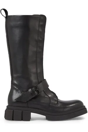 Tommy Hilfiger Kozaki Cool Monochromatic Bikerboot FW0FW07338