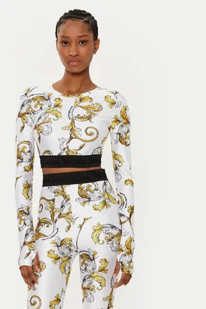 VERSACE Bluzka 78HAH218 Slim Fit