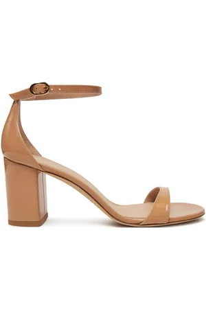 Stuart Weitzman Sandały Nudist Block 75 SJ983