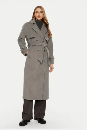 ACCESS FASHION Płaszcz przejściowy 44-9001-119 Relaxed Fit