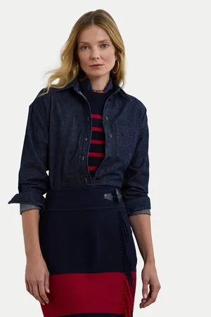 Ralph Lauren Koszula jeansowa 200957620 Relaxed Fit