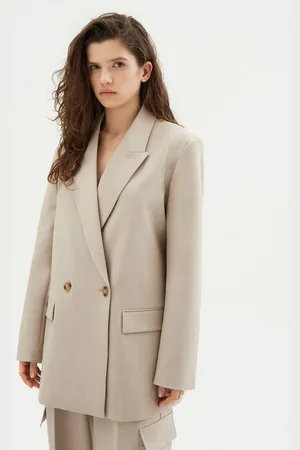 Calvin Klein Marynarka J20J224714 Relaxed Fit