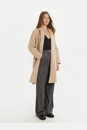 Max Mara Płaszcz wełniany Avenue 2515011021 Regular Fit