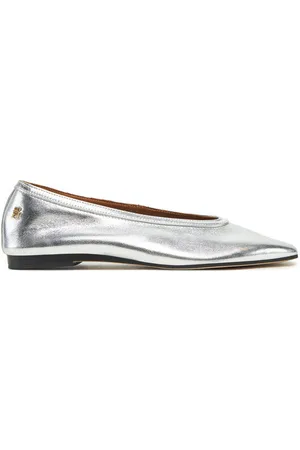 Tommy Hilfiger Baleriny Soft Metal Lthr Ballerina No Bow FW0FW08601