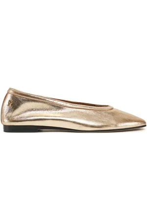 Tommy Hilfiger Baleriny Soft Metal Lthr Ballerina No Bow FW0FW08601