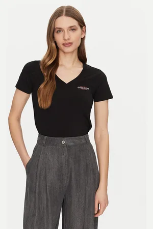Guess T-Shirt W4YI23 J1314 Slim Fit