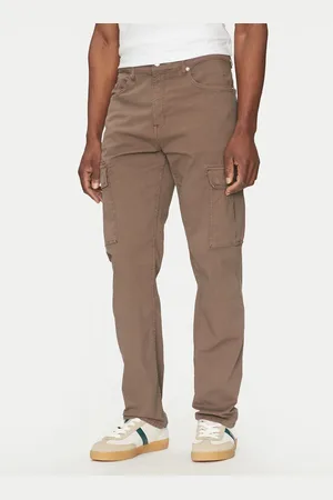 Guess Spodnie materiałowe M5RA68 WGXV1 Regular Fit