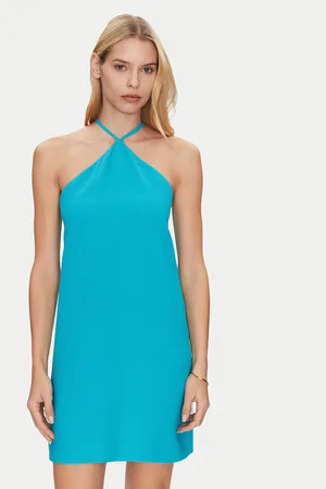 SIMONA CORSELLINI Sukienka koktajlowa P25CPAB03501 Slim Fit