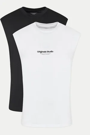 JACK & JONES Komplet 2 tank topów Vesterbro 12260785 Oversize