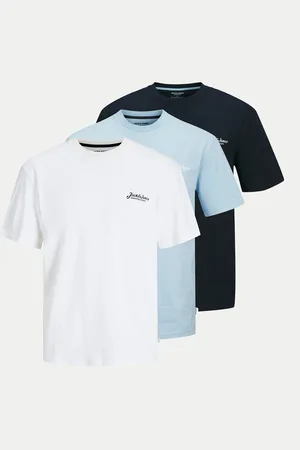JACK & JONES Komplet 3 t-shirtów Beau 12277465 Relaxed Fit
