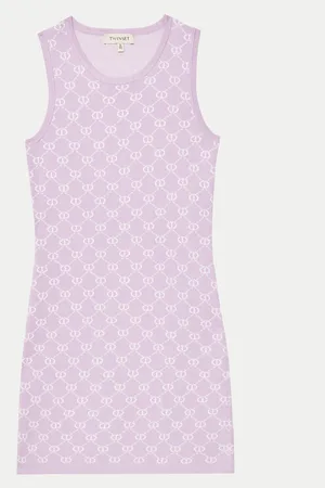 Twin-Set Sukienka codzienna 251GJ3QX2 Slim Fit