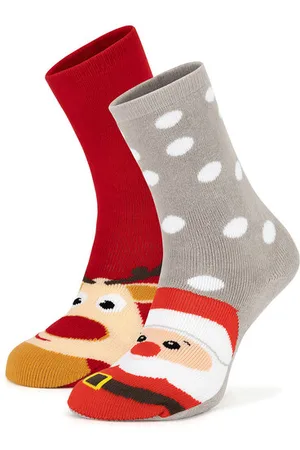 Jenny Zestaw 2 par wysokich skarpet unisex 4WB-003-AW24 (2-pack)
