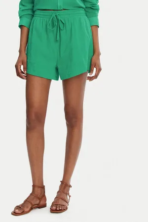 Seafolly Szorty materiałowe Crinkle 55429-SH Regular Fit