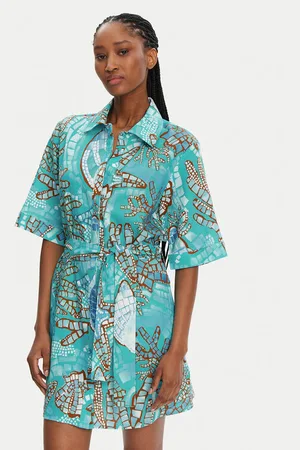 Seafolly Sukienka koszulowa La Mer 55422-DR Regular Fit