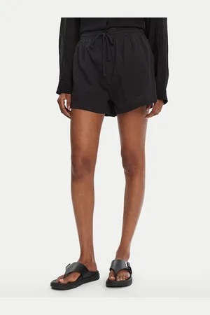 Seafolly Szorty materiałowe Crinkle 55429-SH Regular Fit