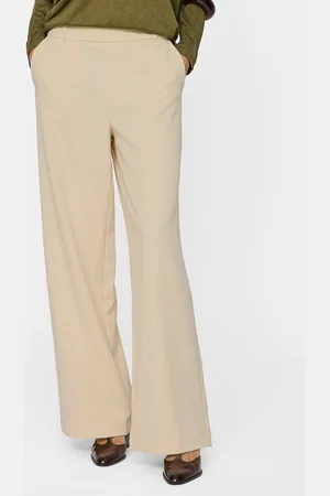 VILA Spodnie materiałowe Varone 14087407 Wide Leg