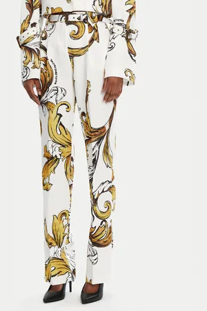 VERSACE Spodnie materiałowe 78HAA111 Straight Fit