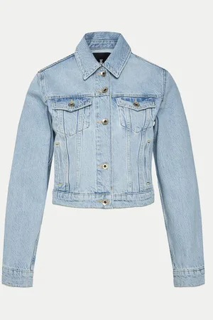 Patrizia Pepe Kurtka jeansowa 8O0170/D1WZB-CA49 Regular Fit