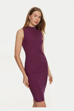Guess Sukienka dzianinowa 4YGK0A 5718Z Bodycon Fit