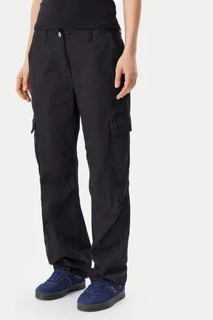 Tommy Hilfiger Spodnie materiałowe DW0DW20350 Relaxed Fit