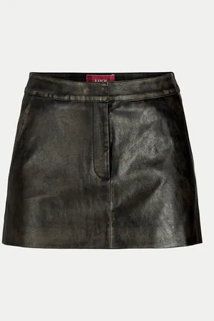 JJXX Spódnica z imitacji skóry Selma 12271904 Slim Fit