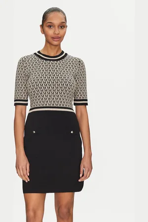 Morgan Sukienka dzianinowa 251-RMESTEM Slim Fit