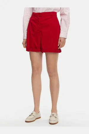 Tommy Hilfiger Szorty materiałowe WW0WW42457 Regular Fit
