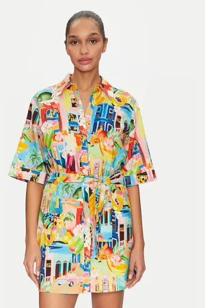 Seafolly Sukienka letnia Cuba 55442-DR Relaxed Fit