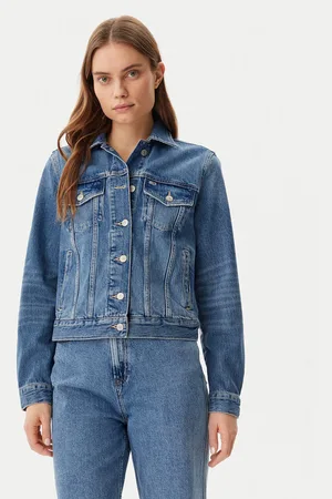Tommy Hilfiger Kurtka jeansowa DW0DW20570 Regular Fit