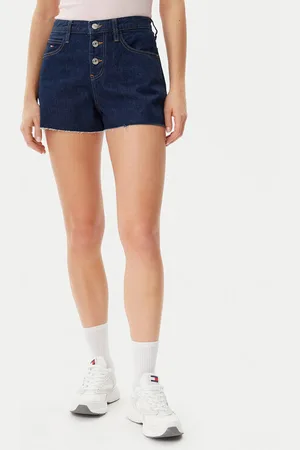 Tommy Hilfiger Szorty jeansowe DW0DW20094 Relaxed Fit