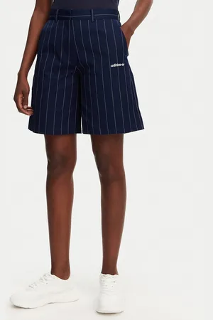 adidas Bermudy Pinstripe JC7683 Loose Fit