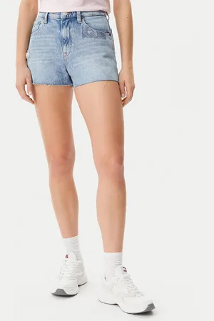 Tommy Hilfiger Szorty jeansowe DW0DW20087 Slim Fit