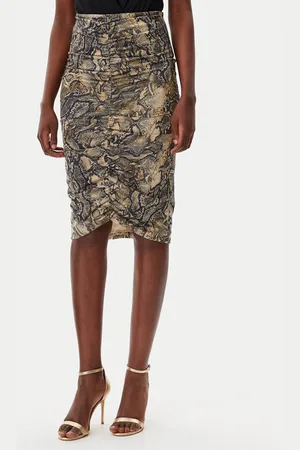 Roberto Cavalli Spódnica ołówkowa 78PAE815 Slim Fit