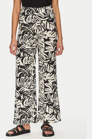 VILA Spodnie materiałowe Anu 14108517 Wide Leg