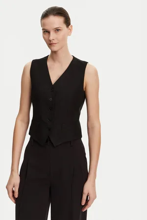 Max Mara Kamizelka garniturowa Pace 2515151012 Slim Fit