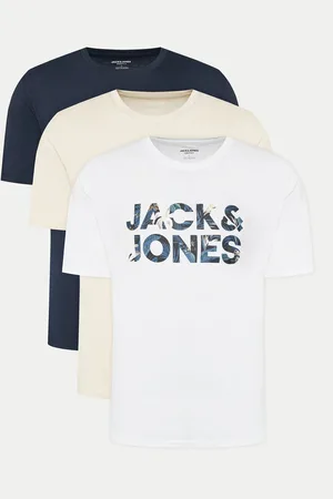 JACK & JONES Komplet 3 t-shirtów Bryan 12277956 Relaxed Fit