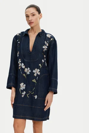 Munthe Sukienka codzienna Fiva 251130825110 Loose Fit