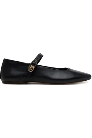 Tommy Hilfiger Baleriny Leather Maryjane Ballerina FW0FW08651
