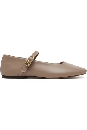 Tommy Hilfiger Baleriny Leather Maryjane Ballerina FW0FW08651