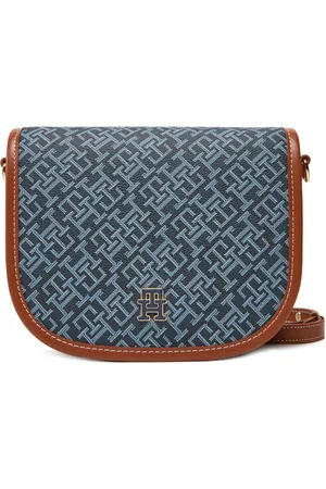Tommy Hilfiger Torebka Th Monoplay Leather Saddle Bag AW0AW17414