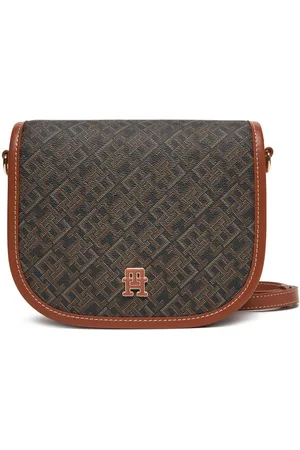 Tommy Hilfiger Torebka Th Monoplay Leather Saddle Bag AW0AW17414