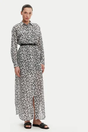 Michael Kors Sukienka koszulowa MS582UXH7F Relaxed Fit