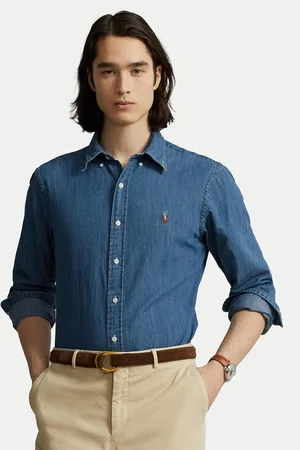 Ralph Lauren Koszula jeansowa 710792043001 Custom Fit