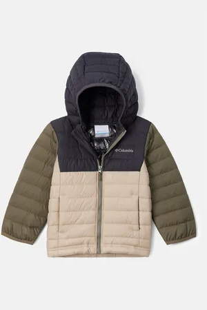 Columbia Kurtka przejściowa Powder Lite™ Boys Hooded Jacket Regular Fit