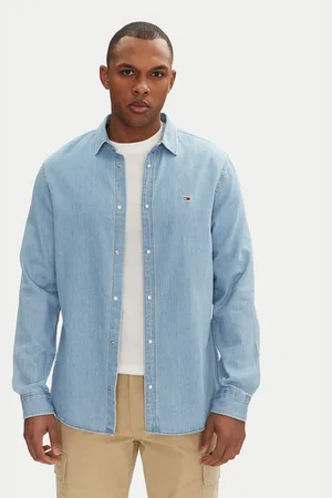 Tommy Hilfiger Koszula jeansowa DM0DM21146 Regular Fit