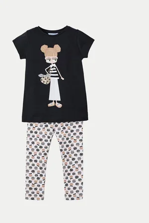 Mayoral Komplet t-shirt i legginsy 3713 Regular Fit