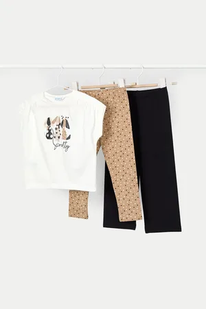 Mayoral Komplet t-shirt i legginsy 3707 Regular Fit