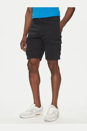 Napapijri Szorty materiałowe N-Deline NP0A4HOT Regular Fit