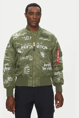 Alpha Industries Kurtka bomber MA-1 Peace 156136 Regular Fit